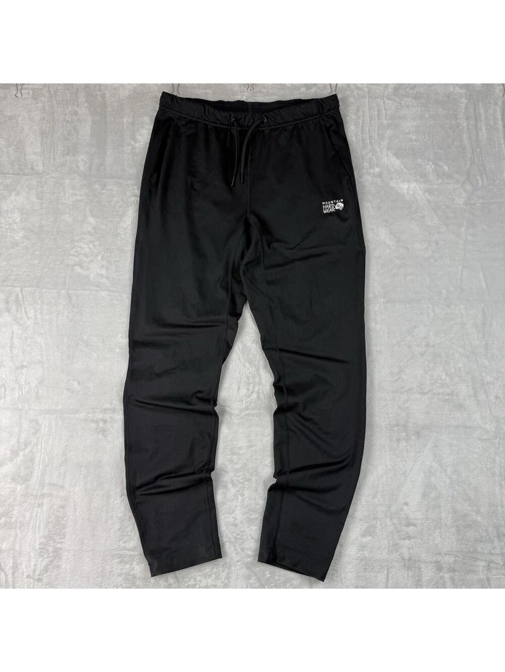 Mountain Hardwear Jogger Pants Men M Black Athletic Hiking Outdoor Stretch layer